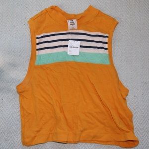 Free People Yellow Top